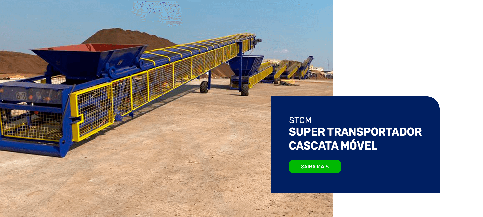 STCM - Super Transportador Cascata Móvel - Saiba mais